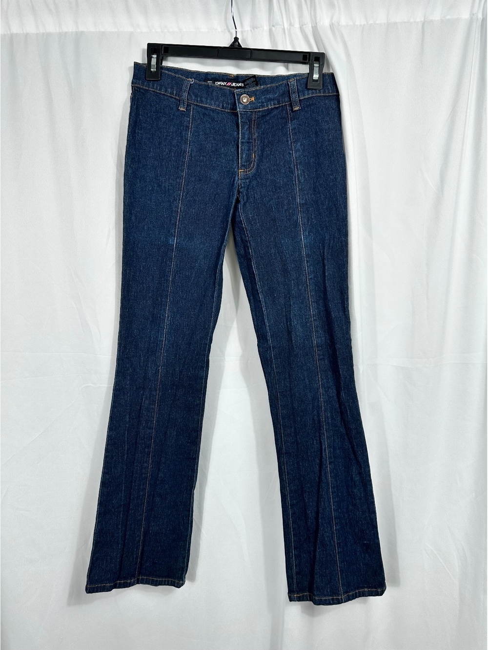 DKNY Women’s Jeans Dark Blue Bootcut Jeans Size 1R